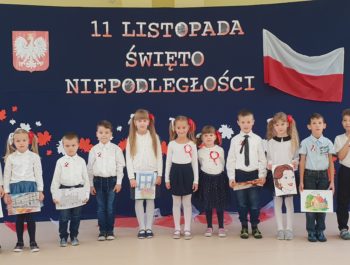Święto Niepodległości Polski- obchody w II siedzibie przedszkola.